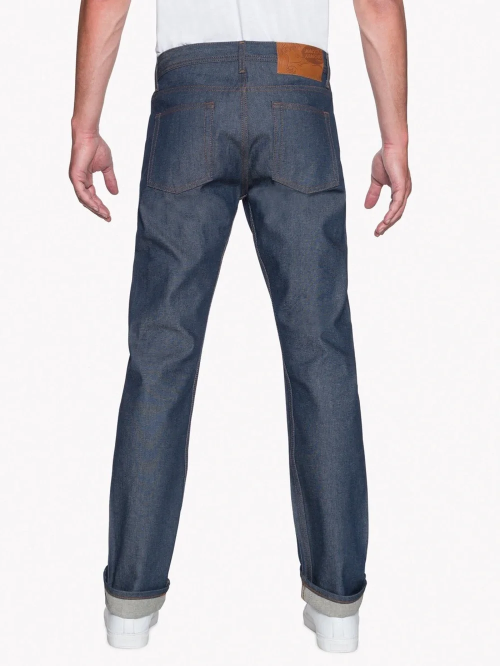 NWT Weird Guy - Natural Indigo Selvedge 29” Hemmed in NYC store to 31.5
